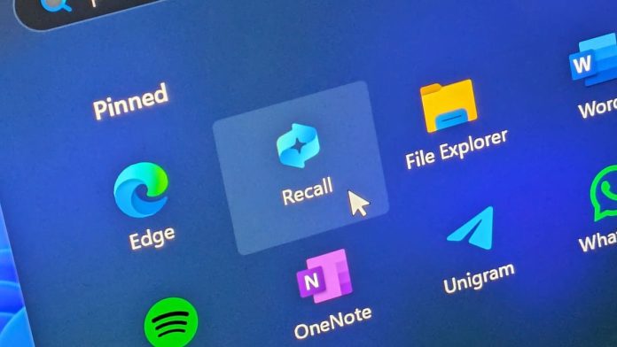 Windows Recall icon