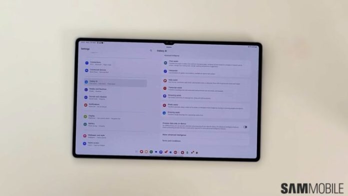 Galaxy Tab S10+ and Ultra – Galaxy AI