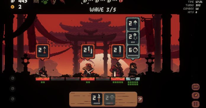 A screenshot from Shogun Showdown.