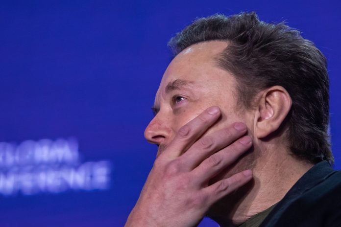 Elon Musk speaks at the Milken Institute's Global Conference