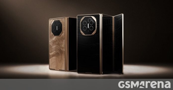 Η Caviar ανακοινώνει το προσαρμοσμένο Huawei Mate XT Ultimate καλυμμένο με χρυσό 24 καρατίων, κοστίζει πάνω από 14 χιλιάδες δολάρια
